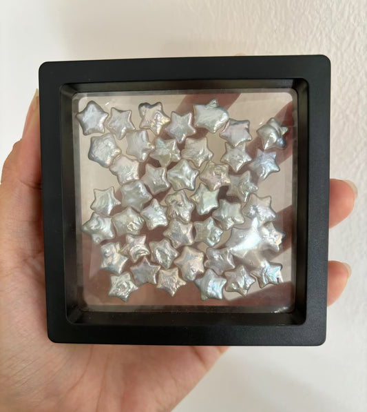 Star Pearl Clam (2-6 star pearls in one clam+1 freshwater Edison pearl) If there are less than 2, open another one for free